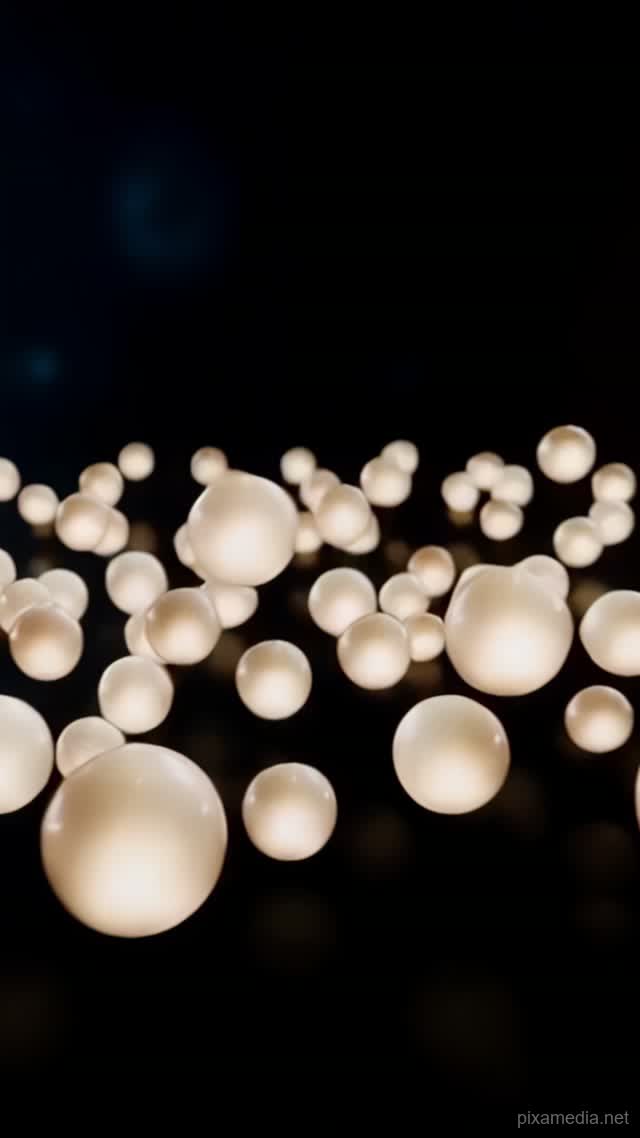 Orbital Drift of Luminous Spheres - Abstract AI stock