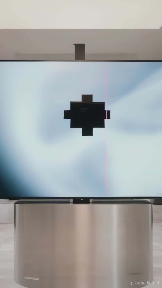 Dead Pixel on Penthouse Glass - Advertising AI stock