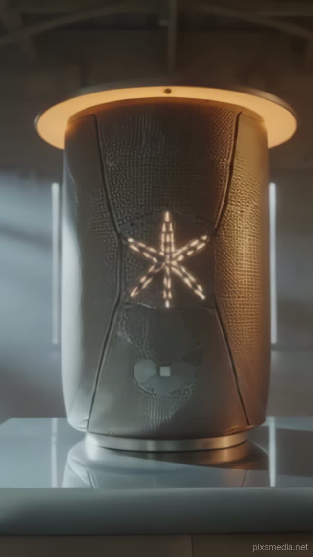 Seven-Point Halo in Concrete Silence - Advertising AI stock