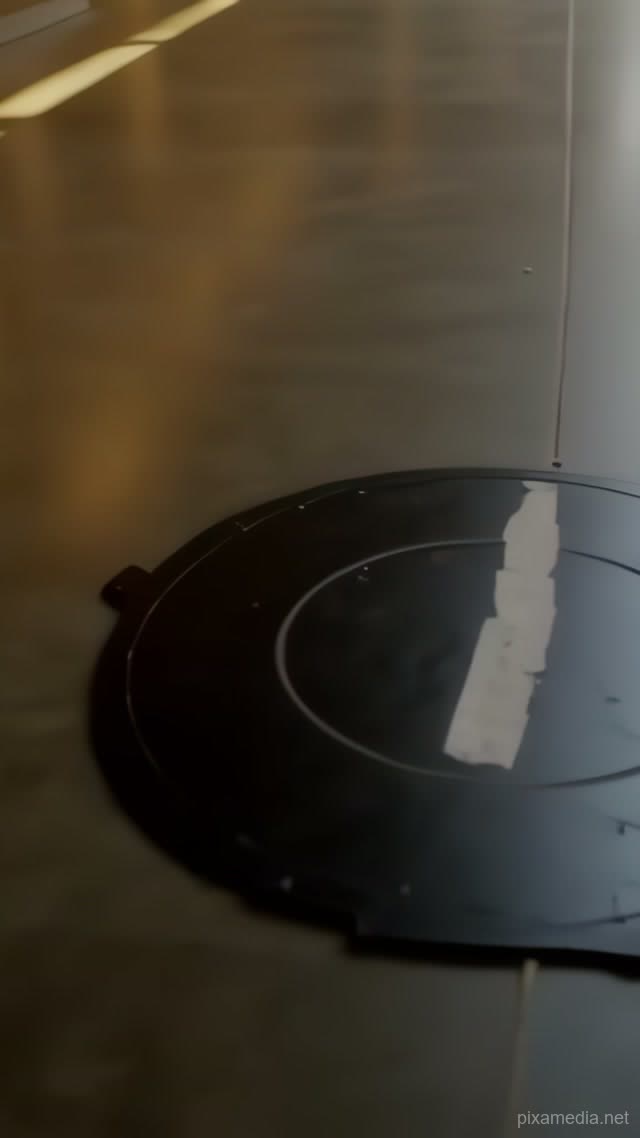 Scarred Emblem on Polished Concrete - Advertising AI stock