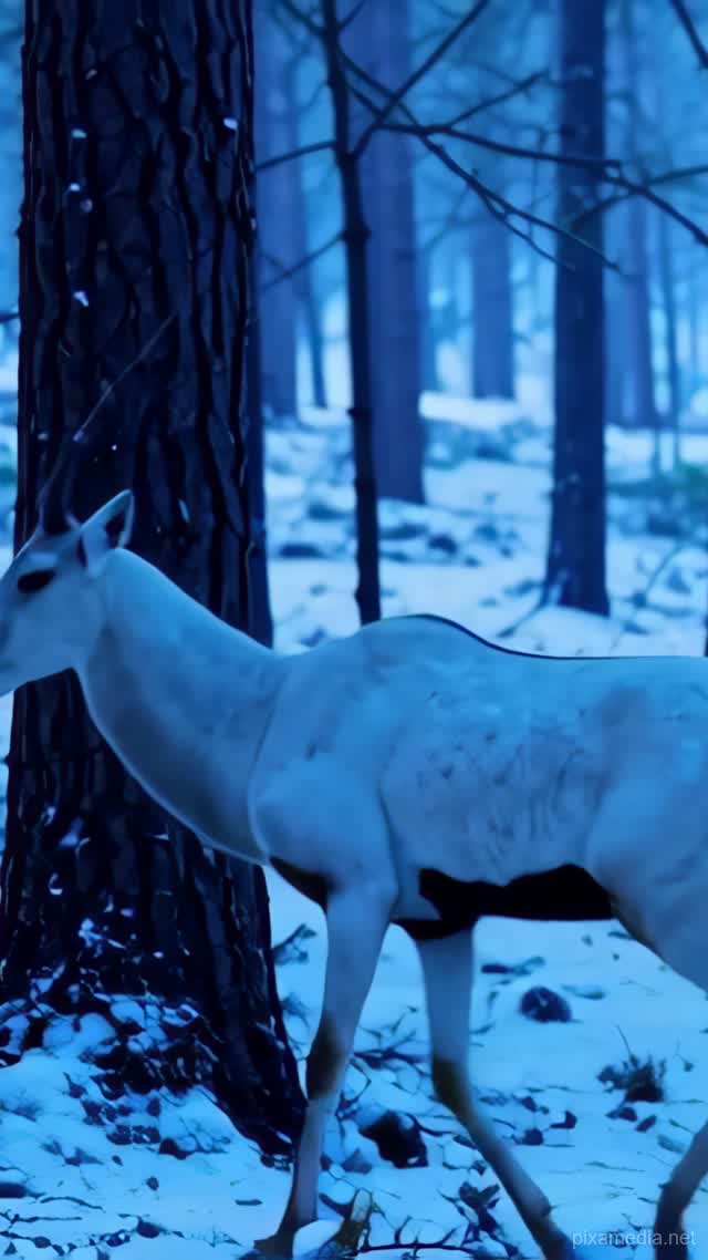 Frost and Horns - Animal AI stock