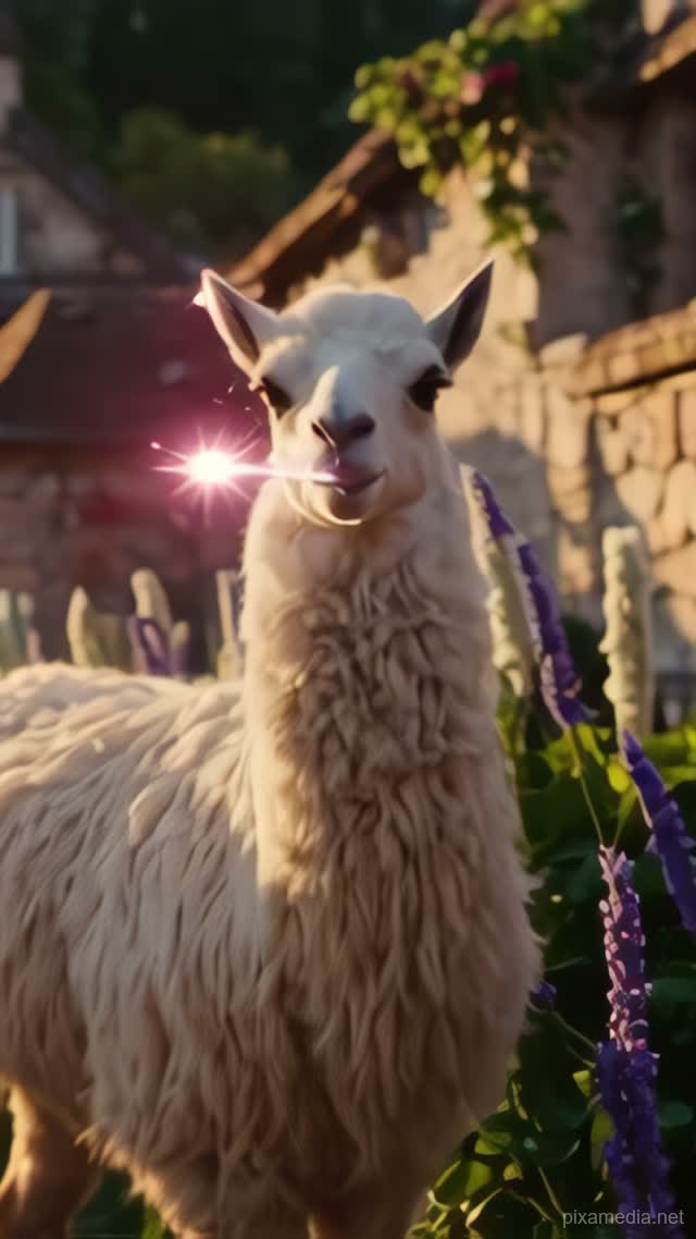 Galaxies From A Llama - Animal AI stock
