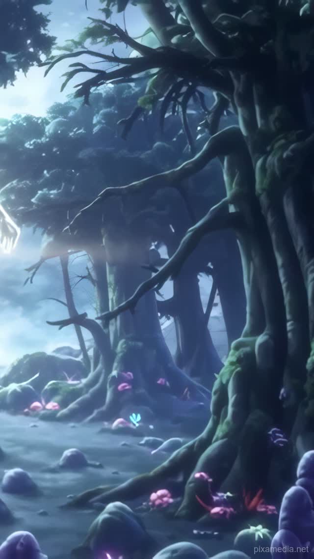 Awakening of the Ancient One - Animation AI stock
