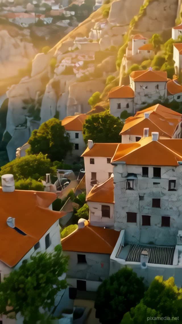 Plovdiv Above the Valley - Balkans AI stock