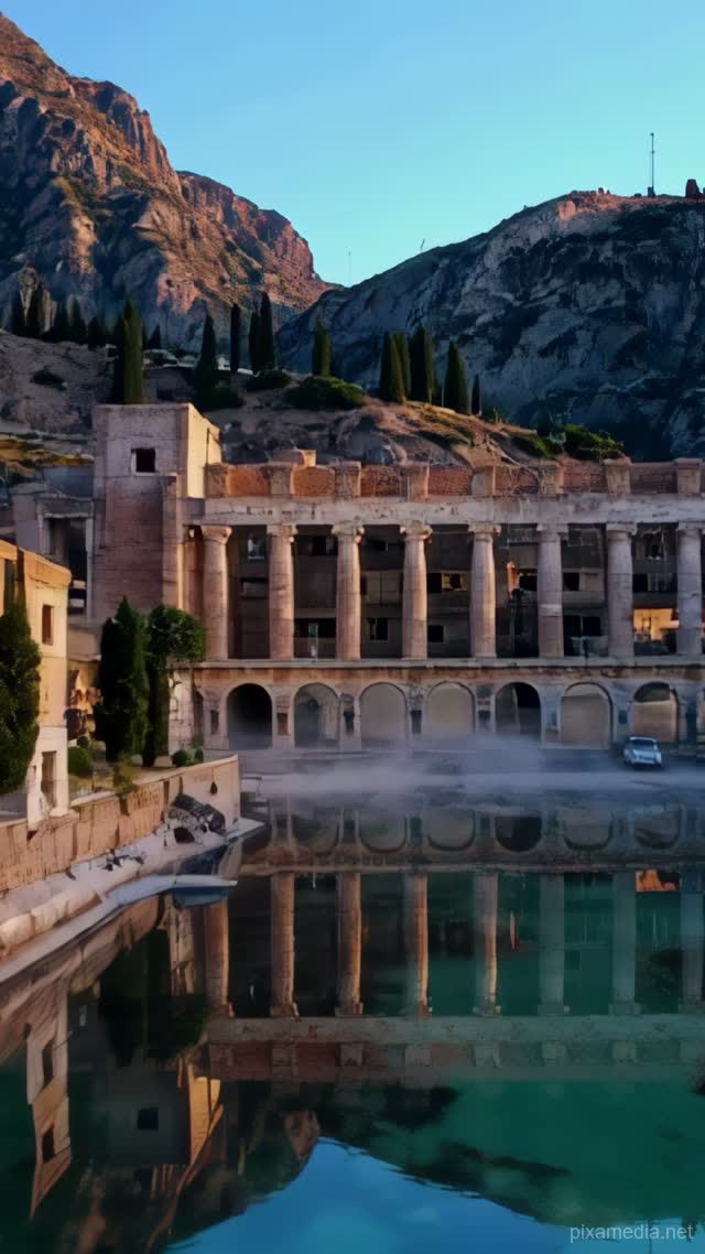 Palace of Adriatic Twilight - Balkans AI stock