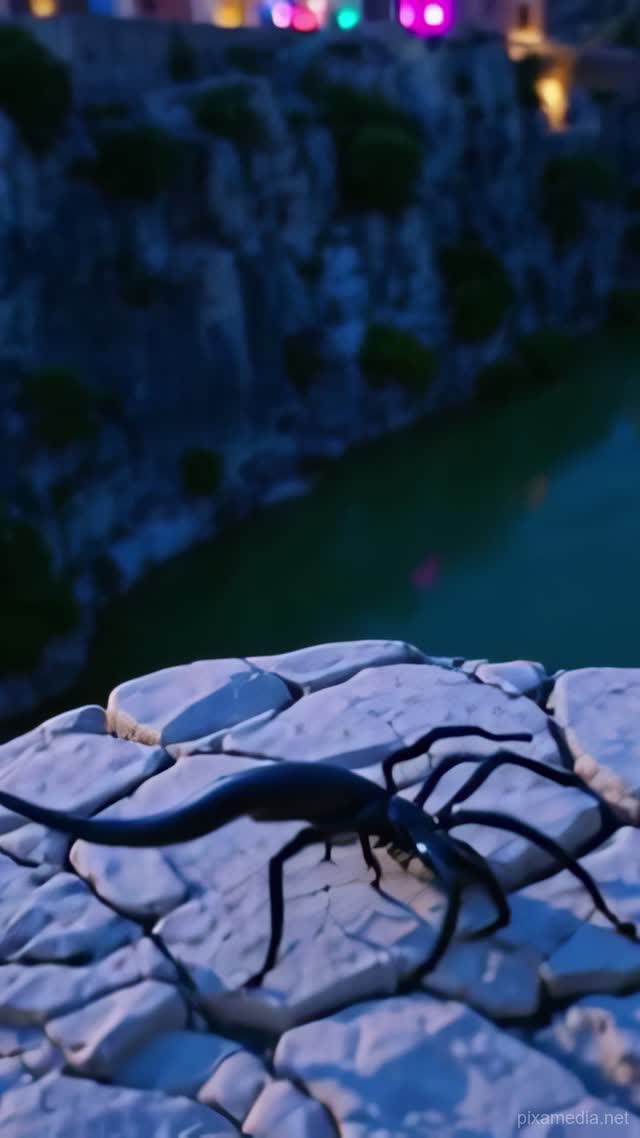 Stinger Above the Karst River - Balkans AI stock