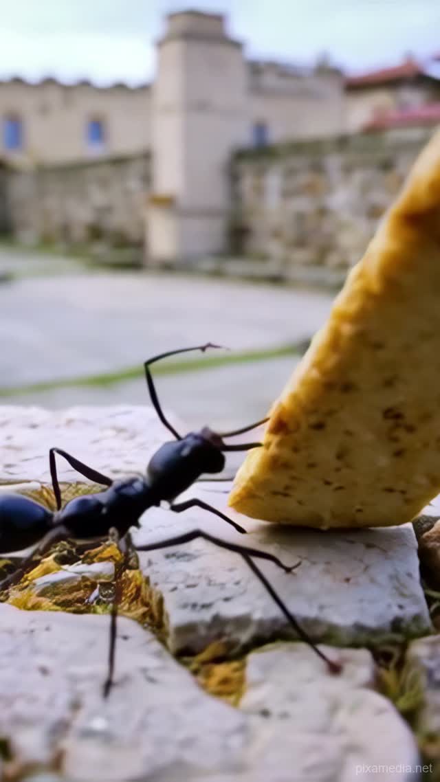 Crumb Bearer on Monastery Stone - Balkans AI stock