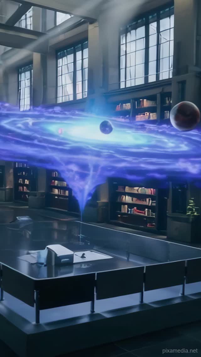 Cosmic Discovery in Library - Education AI stock
