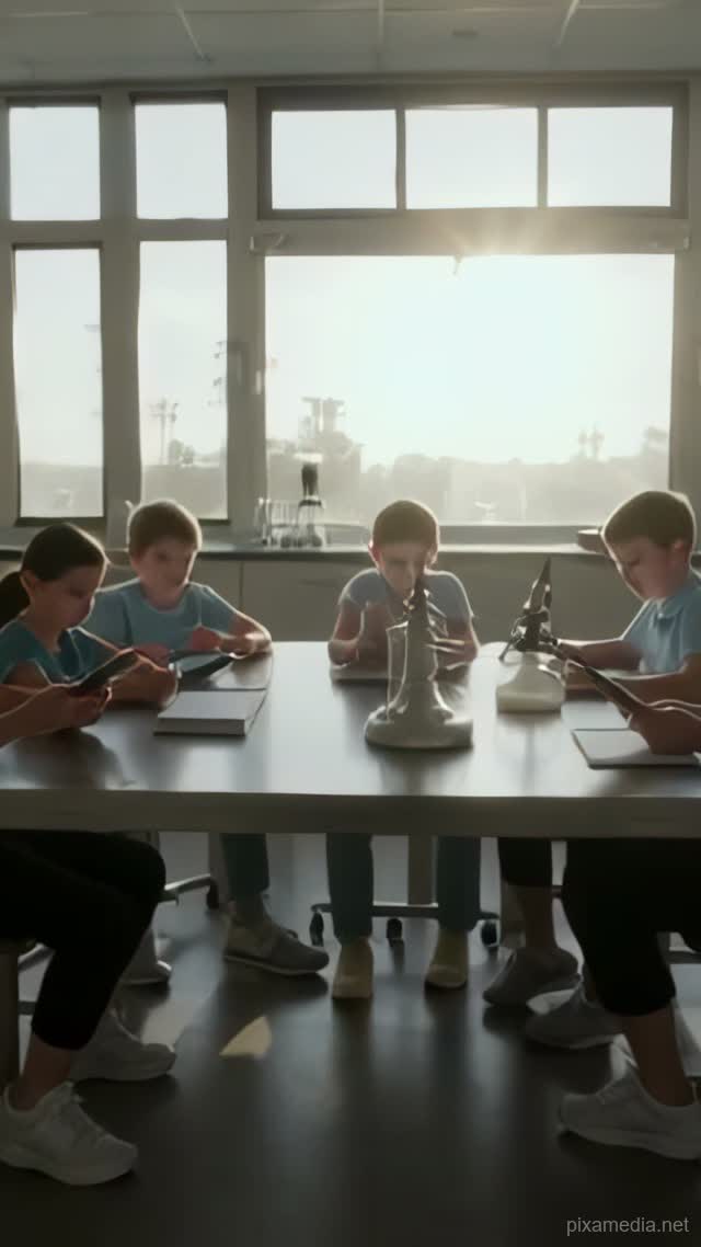 Sunlit Discovery on Tablet Screens - Education AI stock