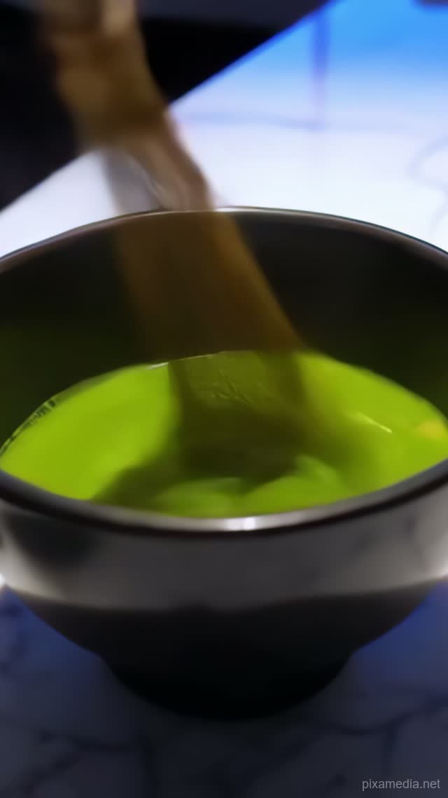 Emerald Whisk at Twilight - Food AI stock