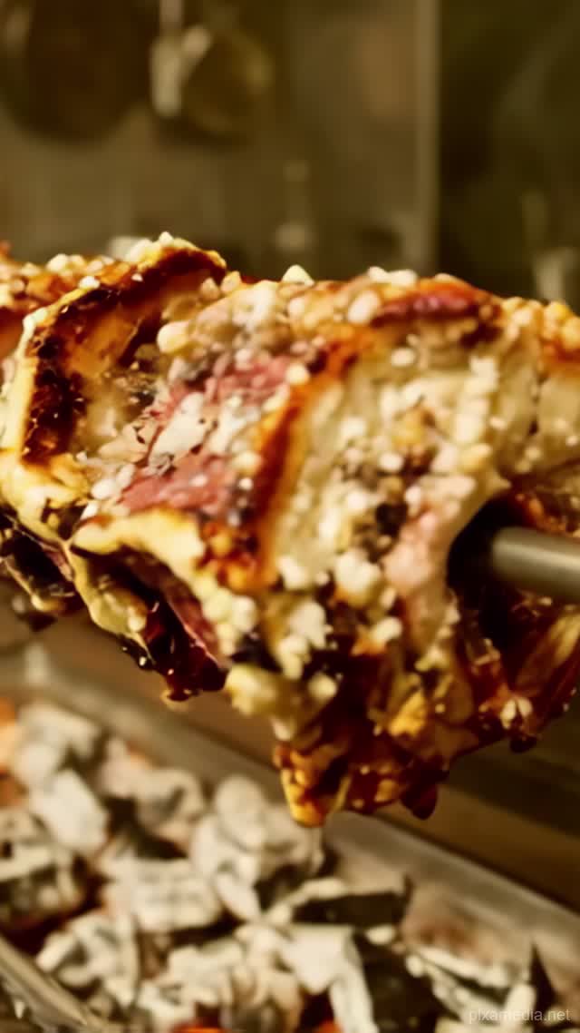 Churrasco Fire Dance - Food AI stock