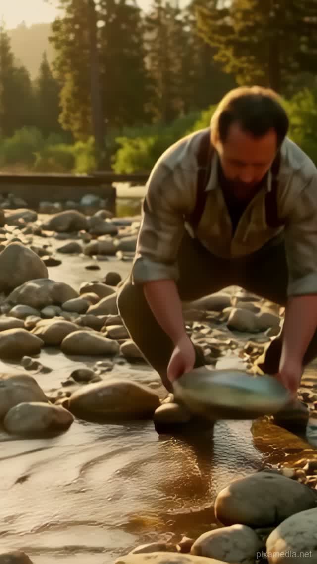 Gold in Cold Water - History AI stock