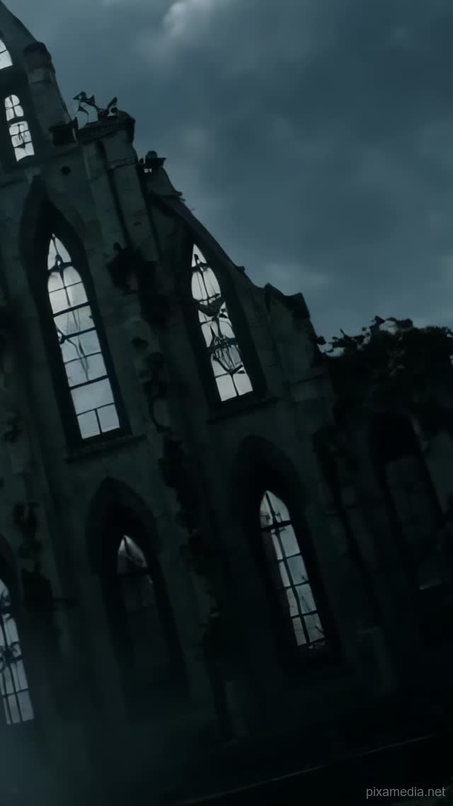Broken Sanctuary of Shadows - Horror AI stock
