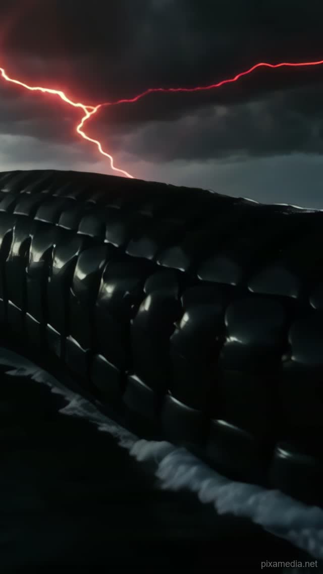 Leviathan Breaks the Black Tide - Horror AI stock
