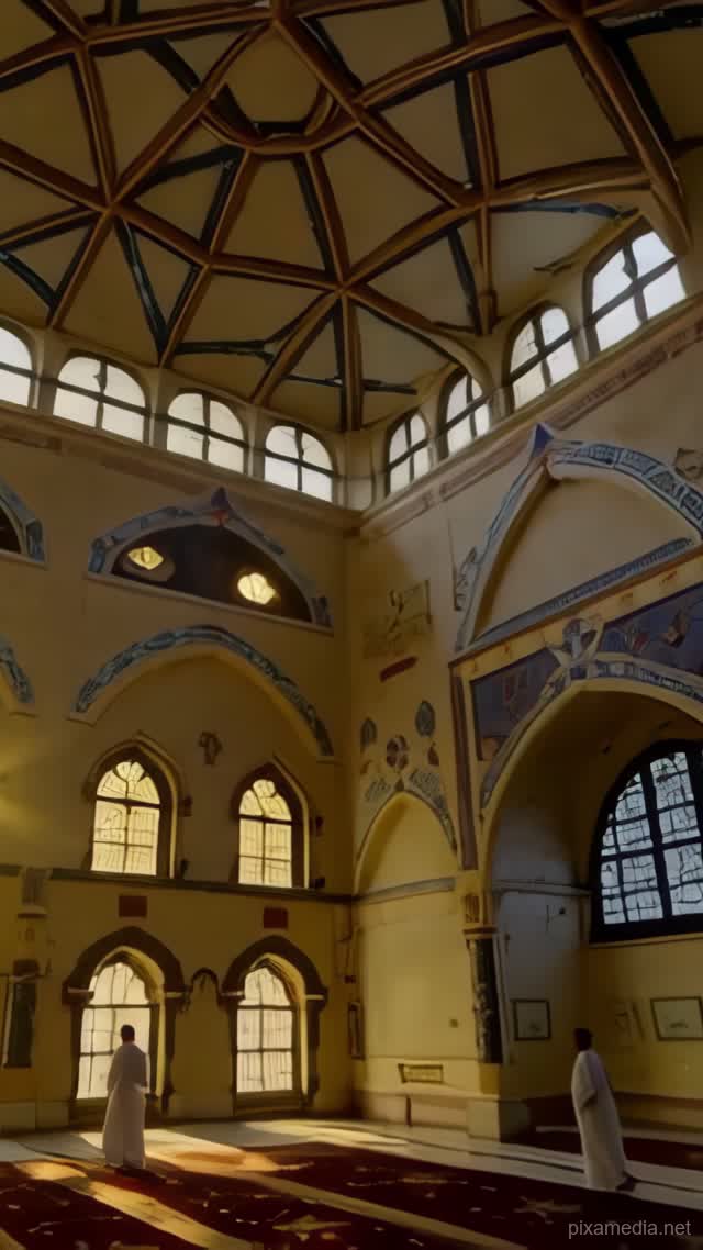 Sacred Light of Isfahan - Islamic AI stock