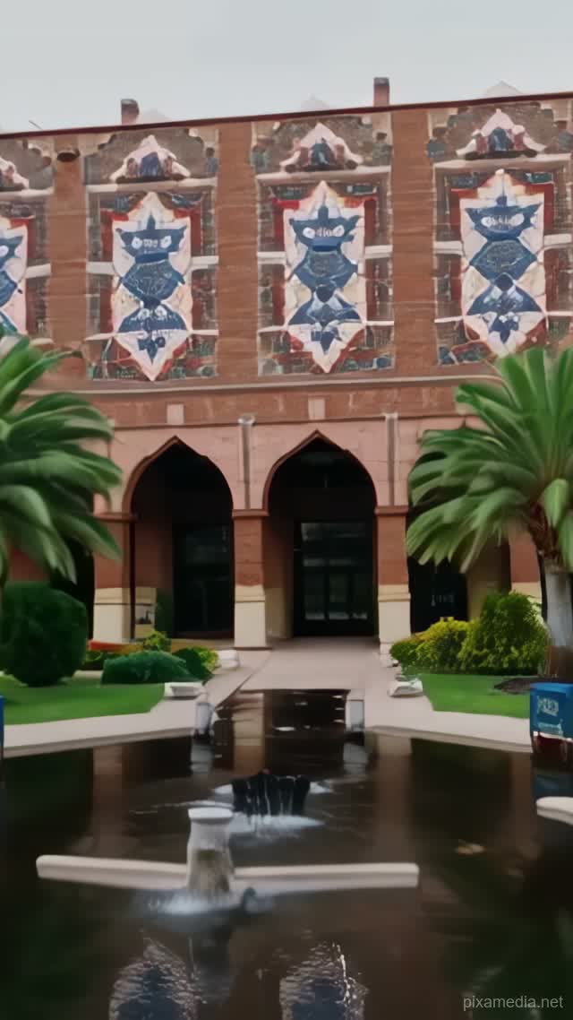 Geometric Reflections of Faith - Islamic AI stock