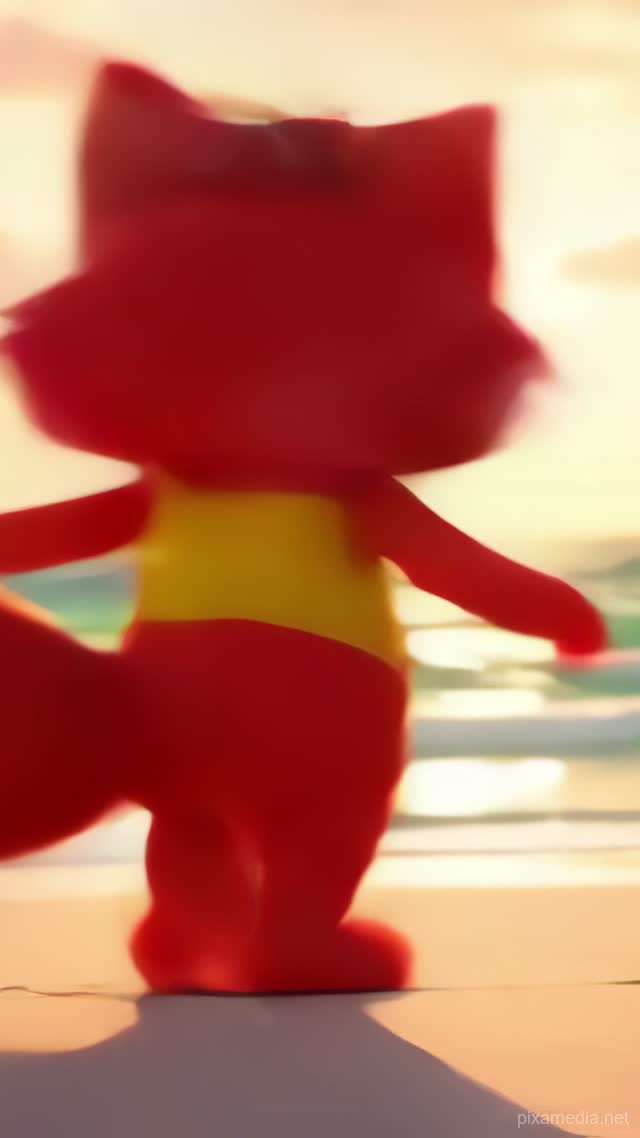 Sunshine Fox and Toddler - Kids AI stock