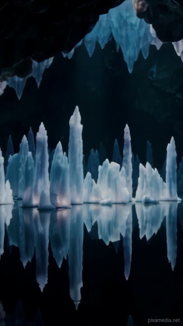 Stillness Beneath Crystal Waters - Meditation AI stock
