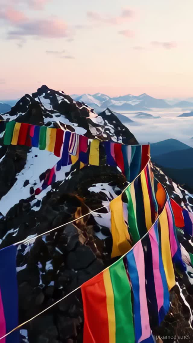 Sacred Winds of Himalaya - Meditation AI stock