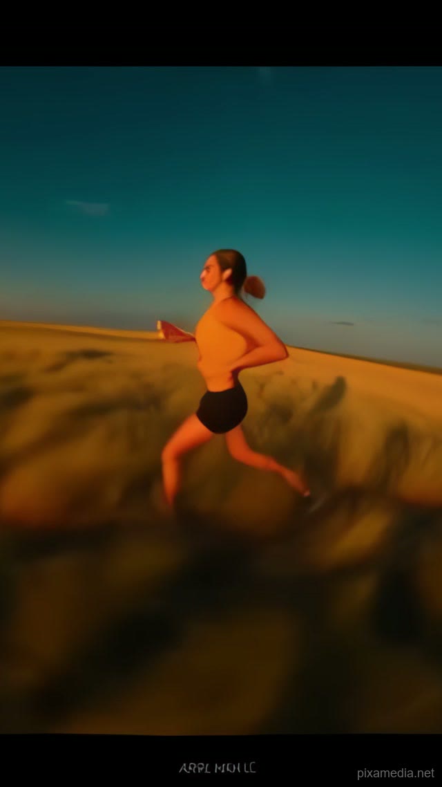 Dawn Stride on the Steppe - Motivation AI stock