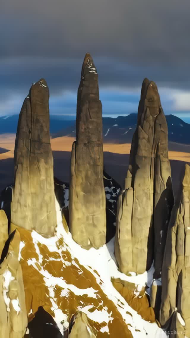 Storm Over Torres del Paine - Nature AI stock