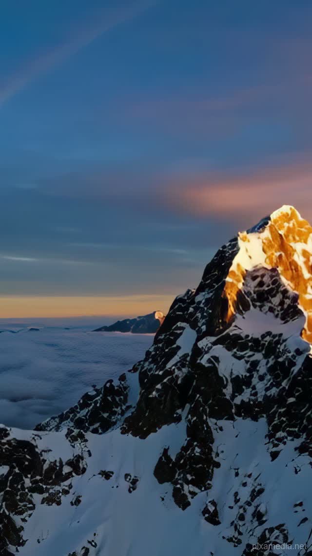 Everest's Dawn Majesty - Nature AI stock