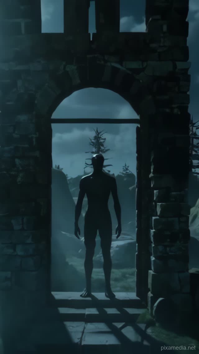 The Watcher in the Ruins - Paranormal AI stock