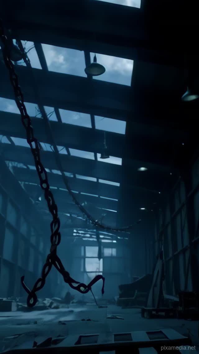 Chains Fly Through Rusted Silence - Paranormal AI stock
