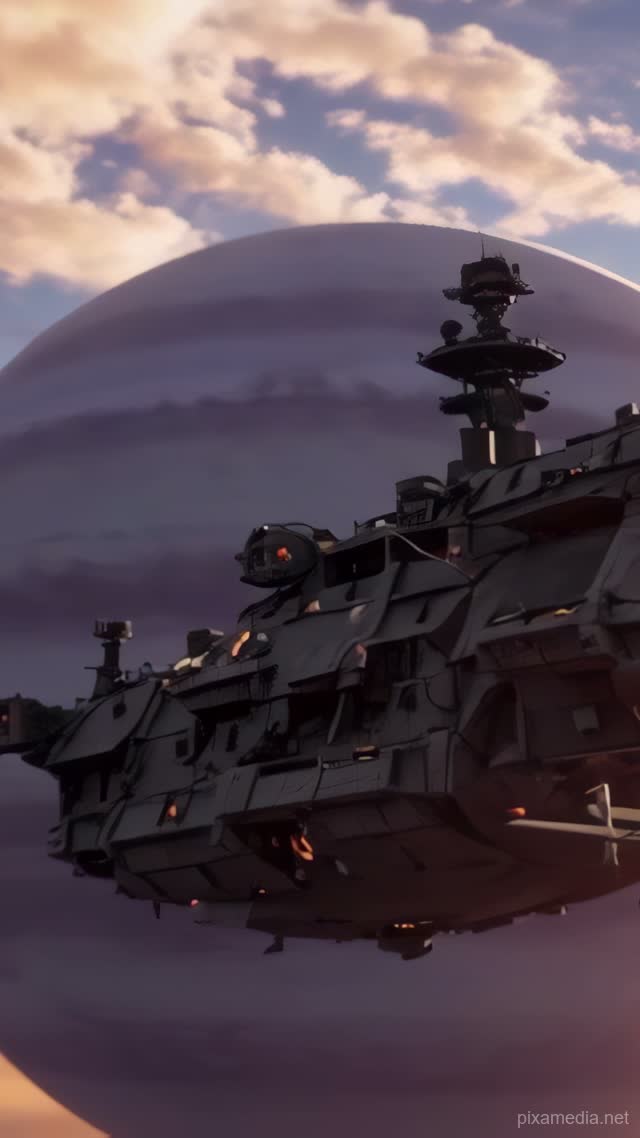 Shadows of the Gas Giant - Sci-Fi AI stock