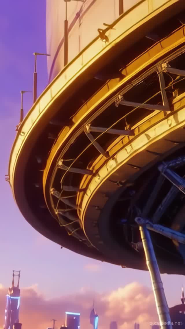 Ringworld Over Dystopia - Sci-Fi AI stock