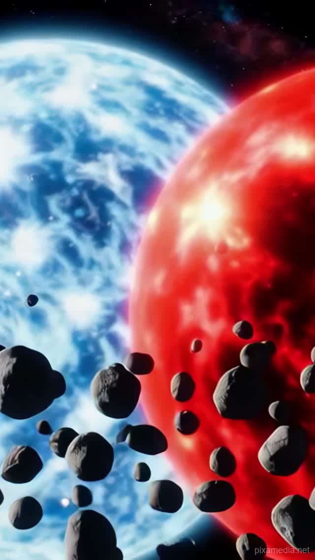 Celestial Waltz in the Void - Space AI stock