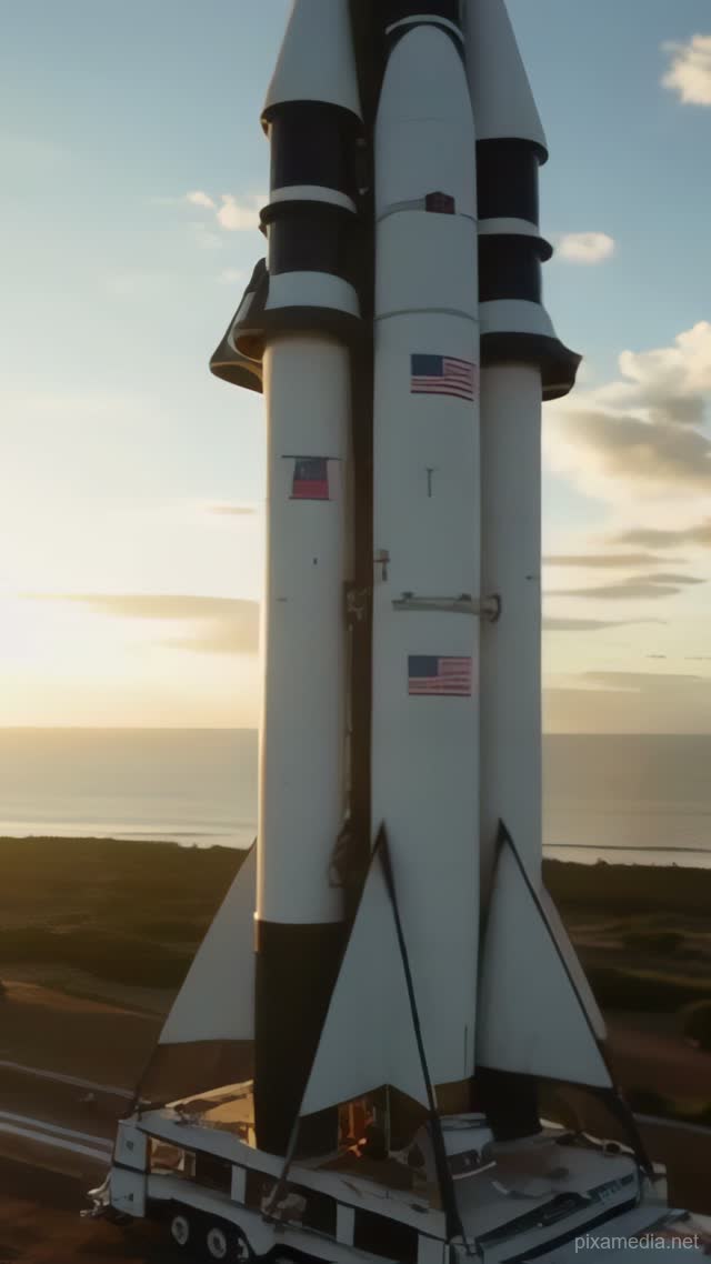 Crawlerway Dawn at Pad 39A - Space AI stock