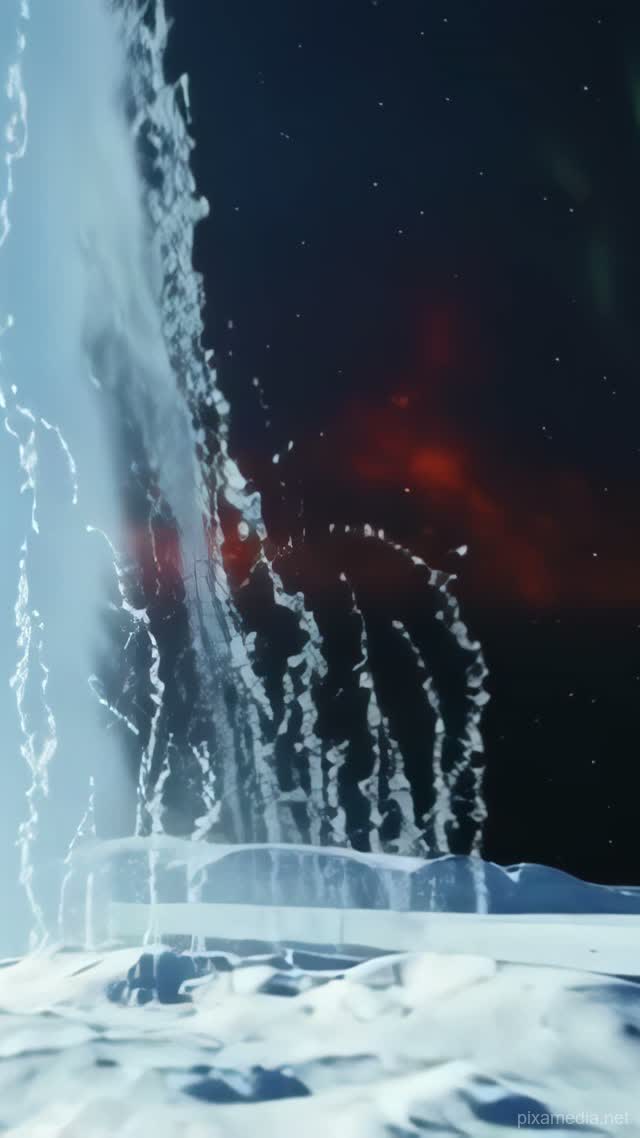 Europa's Frozen Geyser Plume - Space AI stock