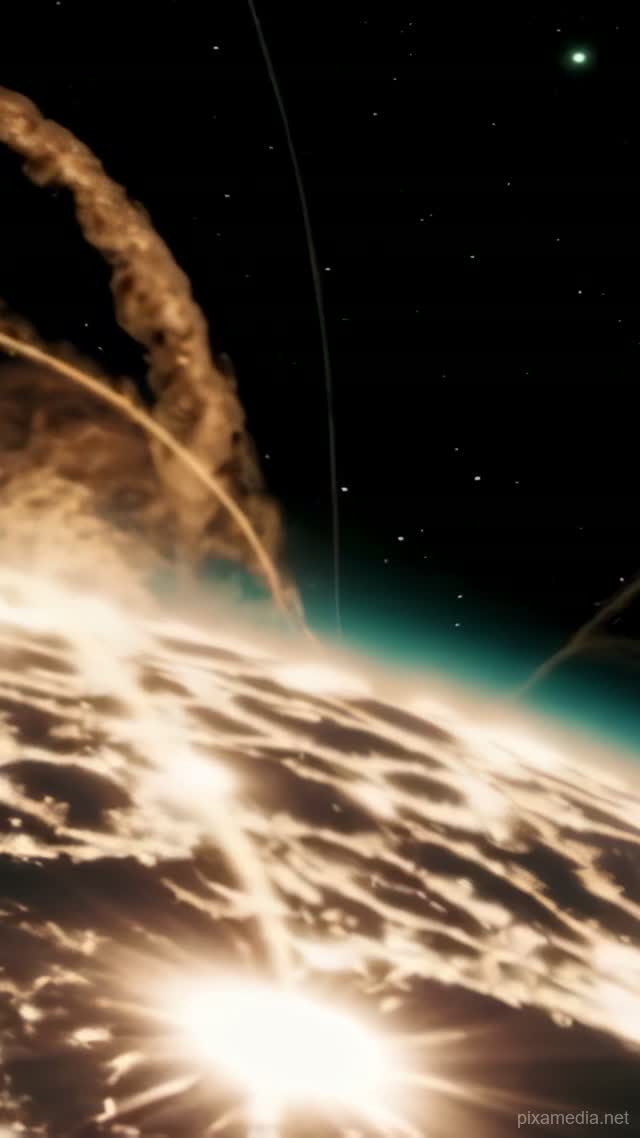 Plasma Ripples the Solar Sea - Space AI stock