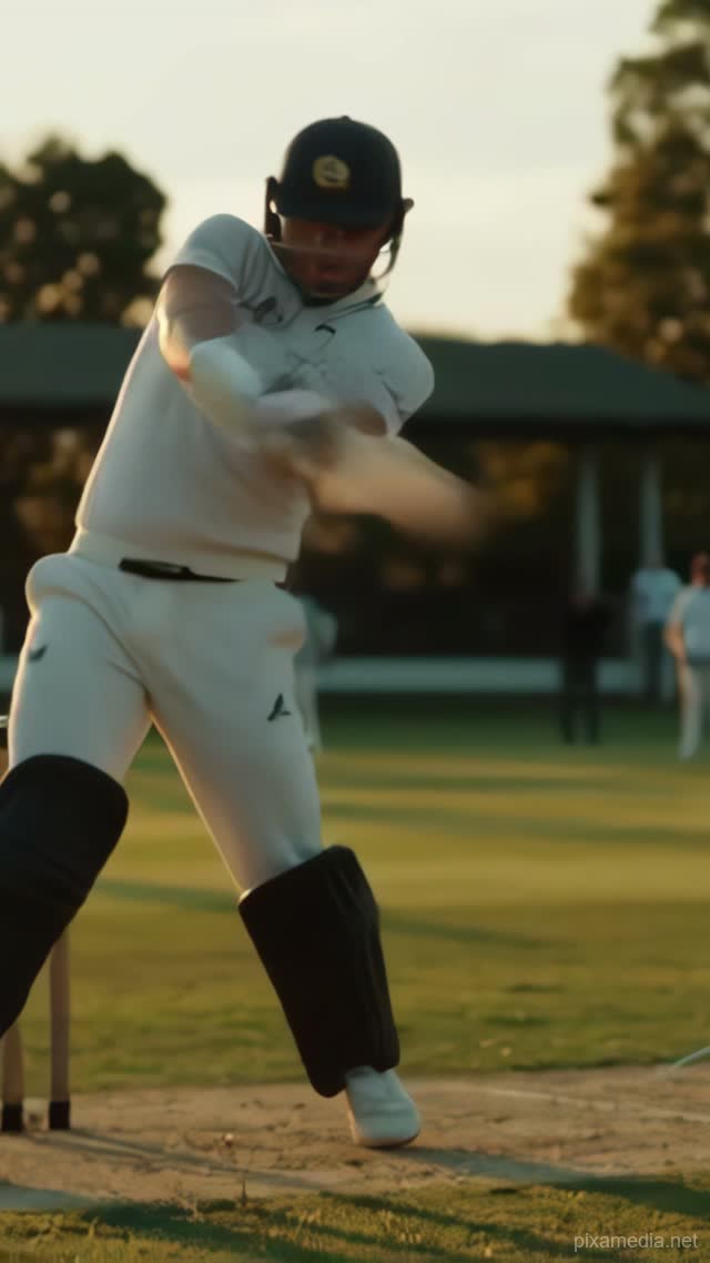 The Perfect Cover Drive - Sport AI stock
