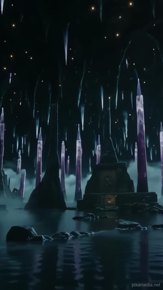 Amethyst Sky Beneath the World - Underground AI stock