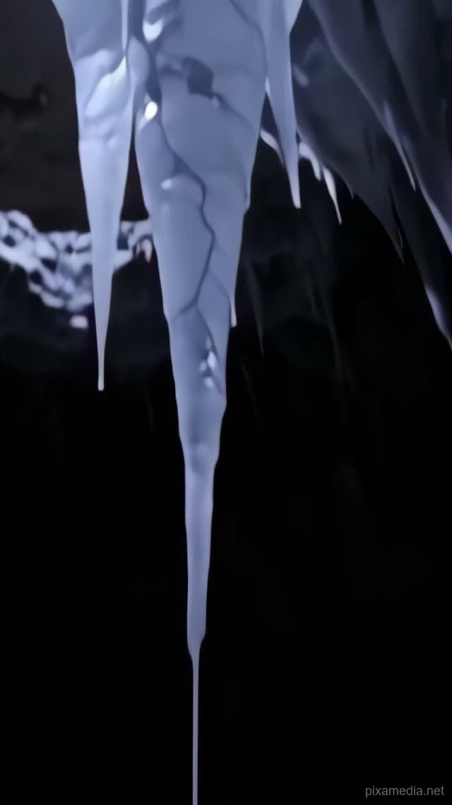 Meltwater Drips in Blue Cavern - Underground AI stock
