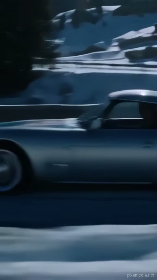 Silver Ghost on Snow - Vehicles AI stock
