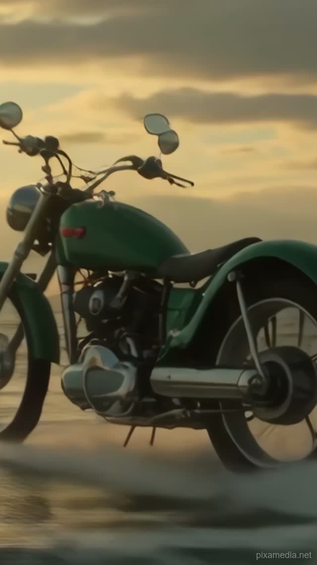 Ocean's Chrome Stallion - Vehicles AI stock