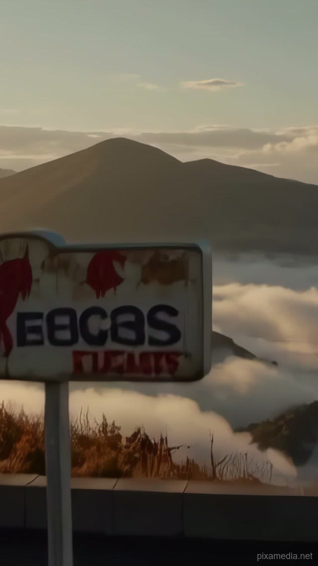 Fog Devours Pegasus Sign - Weather AI stock
